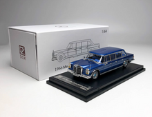 Load image into Gallery viewer, DCM 1:64 Blue 1966 S600 Pullman Luxury Limousine Model Diecast Metal Car New

