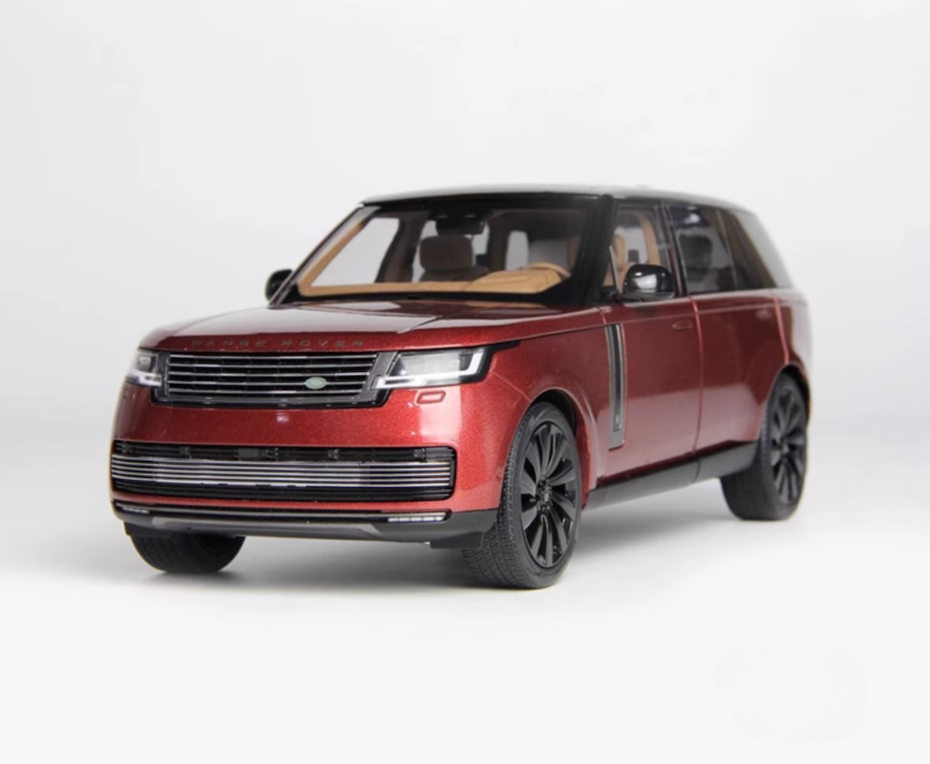 LCD 1:18 Red 2022 Range Rover SV SUV Sports Model Diecast Metal Car New Collection
