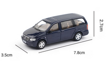 Load image into Gallery viewer, XCARTOYS 1:64 Navy Buick GL8 Mini Van MPV Vehicle Model Toy Metal Car NIP
