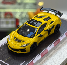Load image into Gallery viewer, FW 1:64 Yellow C8 ZR1 Coupe Sports Model Diecast Metal Car New Collection
