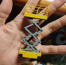 Load image into Gallery viewer, 1:64 Painted Figure Model Miniature Resin Sand Toy Aerial Work Platform Repair
