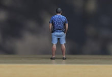 Load image into Gallery viewer, 1:64 Painted Figure Model Miniature Resin Diorama Sand Fat Man Standing Posture
