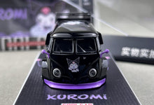 Load image into Gallery viewer, CC 1:64 Black VW T1 Widebody Mini Van Sports Model Diecast Metal Car New Collection
