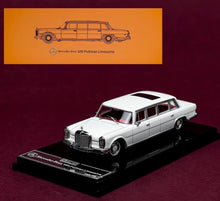 Load image into Gallery viewer, GCD 1:64 White Benz Pullman 600 Limousine Model Diecast Metal Alloy Car
