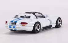 Load image into Gallery viewer, GFCC 1:64 White 1993 Viper Roadster Convertible Sport Model Diecast Metal Car
