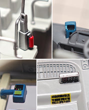 Load image into Gallery viewer, Model1 1:64 Green Coaster Hongkong Light Bus 96A Van Model Diecast Metal Car
