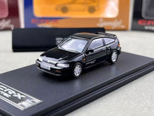Load image into Gallery viewer, Speedgt 1:64 JDM Black CRX EF SIR Hatchback Sports Model Diecast Metal Car New Collection
