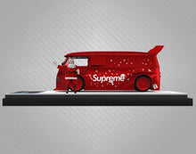 Load image into Gallery viewer, MS 1:64 Christmas T1 Van RWB 964 992 GT3 RS Figure Model Diecast Metal Car New Collection

