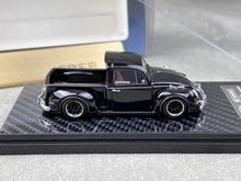 Load image into Gallery viewer, YM 1:64 Black VW Beetle FuScup Pickup Truck Sports Model Diecast Resin Car New
