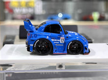Load image into Gallery viewer, KR 1:64 Blue LBWK GTR R35 #12 Cute Q Sports Model Diecast Resin Car New Collection
