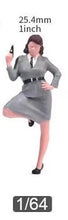 Load image into Gallery viewer, 1:64 Painted Figure Model Miniature Resin Diorama Sand Lady Female Agent Beauty Collection

