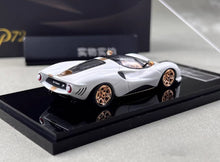 Load image into Gallery viewer, Mirage 1:64 White P72 Racing Sports Model Diecast Metal Car New Collection
