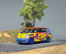 Load image into Gallery viewer, Minigt 1:64 Graffiti ID Buzz EV Mini Van Sports Model Diecast Metal Car New Collection
