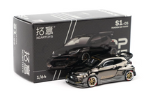 Load image into Gallery viewer, XCARTOYS 1:64 Plating Black Yaris GR Pandem Sports Model Diecast Metal Car New
