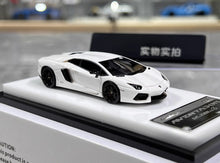 Load image into Gallery viewer, VMB 1:64 White Aventador LP700-4 Sports Model Diecast Resin Car New Collection
