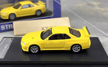 Load image into Gallery viewer, SW 1:64 JDM Yellow GTR R34 V-SPEC-II Racing Sports Model Diecast Metal Car New
