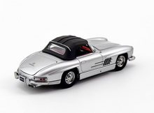 Load image into Gallery viewer, YS 1:64 Silver 300SL W198 Convertible Racing Sport Model Diecast Metal Car New Collection
