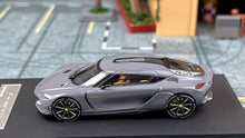 Load image into Gallery viewer, HKM 1:64 Gray Gemera Super Racing Sports Model Diecast Metal Car
