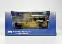 Load image into Gallery viewer, Autobots 1:64 Yellow Land Cruiser J70 LC78 ORV SUV Model Diecast Metal Car New Collection
