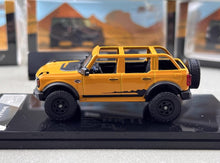 Load image into Gallery viewer, Shadow 1:64 Yellow Bronco ORV SUV 4 Doors Sports Model Diecast Metal Car New Collection

