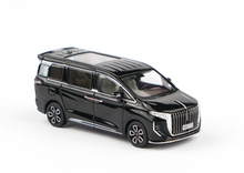 Load image into Gallery viewer, XCARTOYS 1:64 Black Hongqi HQ9 MPV Mini Van Model Diecast Metal Car
