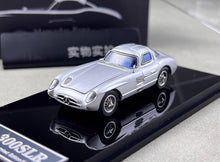 Load image into Gallery viewer, YS 1:64 Silver 300SLR Classic Sports Model Diecast Metal Car BN
