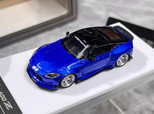 Load image into Gallery viewer, 404Error 1:64 Blue 400Z Hatchback Racing Sports Model Diecast Resin Car BN
