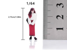 Load image into Gallery viewer, 1:64 Painted Figure Model Miniature Resin Diorama Toy Beauty Lady Cool Man Sand

