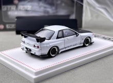 Load image into Gallery viewer, FH 1:64 White Skyline GTR R32 Top Secret Sports Model Diecast Metal Car New Collection
