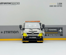 Load image into Gallery viewer, GCD 1:64 Gray AF H300 Flatbed Trailer Tow Truck Model Diecast Metal Car New Collection

