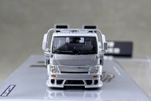 Load image into Gallery viewer, Supcar 1:64 Silver H300 Flatbed Trailer Truck Model Diecast Metal Car New Collection
