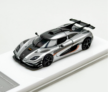 Load image into Gallery viewer, LMLF 1:64 Silver One 1 Super Racing Sports Model Diecast Metal Car New Collection
