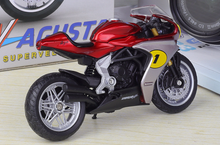 Load image into Gallery viewer, WELLY 1:18 MV Agusta Superveloce AGO Sports Model Diecast Metal Motorcycle
