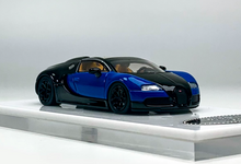 Load image into Gallery viewer, Mortal 1:64 Blue Black Veyron SS Racing Sports Model Diecast Metal Car New Collection
