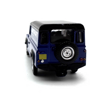 Load image into Gallery viewer, 1:76 Blue Defender Britpart ORV Classic Sports Model Diecast Metal Car New Collection
