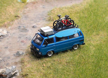 Load image into Gallery viewer, Mortal 1:64 Blue VW T3 Multi Van Camper Sports Model Diecast Metal Car New Collection
