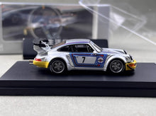 Load image into Gallery viewer, SW 1:64 Matte Silver RWB 964 #7 Classic Sports Model Diecast Metal Car New Collection
