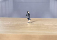 Load image into Gallery viewer, 1:64 Painted Figure Model Miniature Resin Diorama Sand Cute Girl Kid Posting Toy
