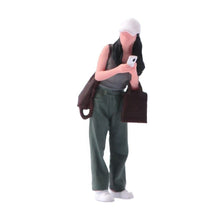Load image into Gallery viewer, 1:64 Painted Figure Model Miniature Resin Diorama Sand Shopping Pretty Girl Lady
