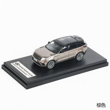 Load image into Gallery viewer, LCD 1:64 Brown Range Rover Velar SUV Sports Model Toy Diecast Metal Car Box
