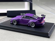 Load image into Gallery viewer, MC 1:64 Matte Purple RWB 993 Figure Sports Model Diecast Metal Car New Collection
