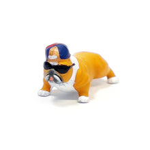 Load image into Gallery viewer, 1:64 Painted Figure Mini Model Miniature Resin Diorama Garden Street Boy Dog Set
