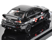 Load image into Gallery viewer, Hobby Japan 1:64 Black Lancer EVO X 10 Ralliart Model Diecast Metal Car New Collection
