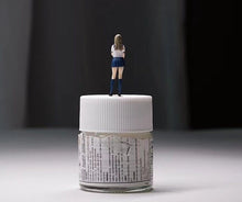 Load image into Gallery viewer, 1:64 Painted Figure Mini Model Miniature Resin Diorama School Uniform JK Girl
