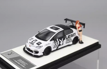 Load image into Gallery viewer, BSC 1:64 JDM Civic Type R FD2 Playboy Figure Sport Model Diecast Metal Car New Collection
