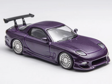 Load image into Gallery viewer, Mortal 1:64 Purple RX-7 FD Veilside Racing Sports Model Diecast Metal Car New Collection

