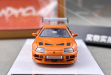 Load image into Gallery viewer, FS 1:64 Orange Supra A80 Convertible Figure Sports Model Diecast Metal Car New Collection
