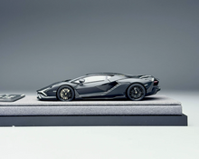Load image into Gallery viewer, Deepmaker 1:64 Matte Black Sian FKP 37 Sports Model Diecast Resin Car New Collection
