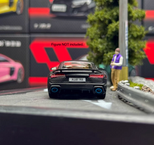 Load image into Gallery viewer, Masdi 1:64 Matte Black 2022 R8 V10 Coupe Sports Model Diecast Metal Car New Collection

