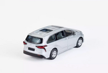 Load image into Gallery viewer, Masdi 1:64 Silver Sienna MPV Mini Van Sports Model Diecast Metal Car New Collection
